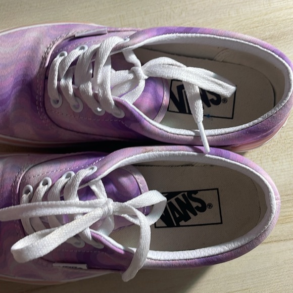 Rare Platform vans lilac purple pink wave stacked sneakers - Picture 7 of 8